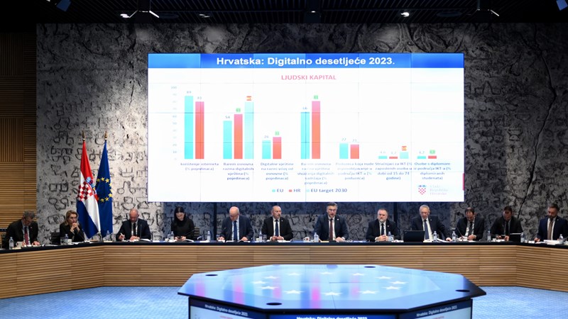 Plenković: Osigurano 2 milijarde eura za ciljeve digitalne transformacije